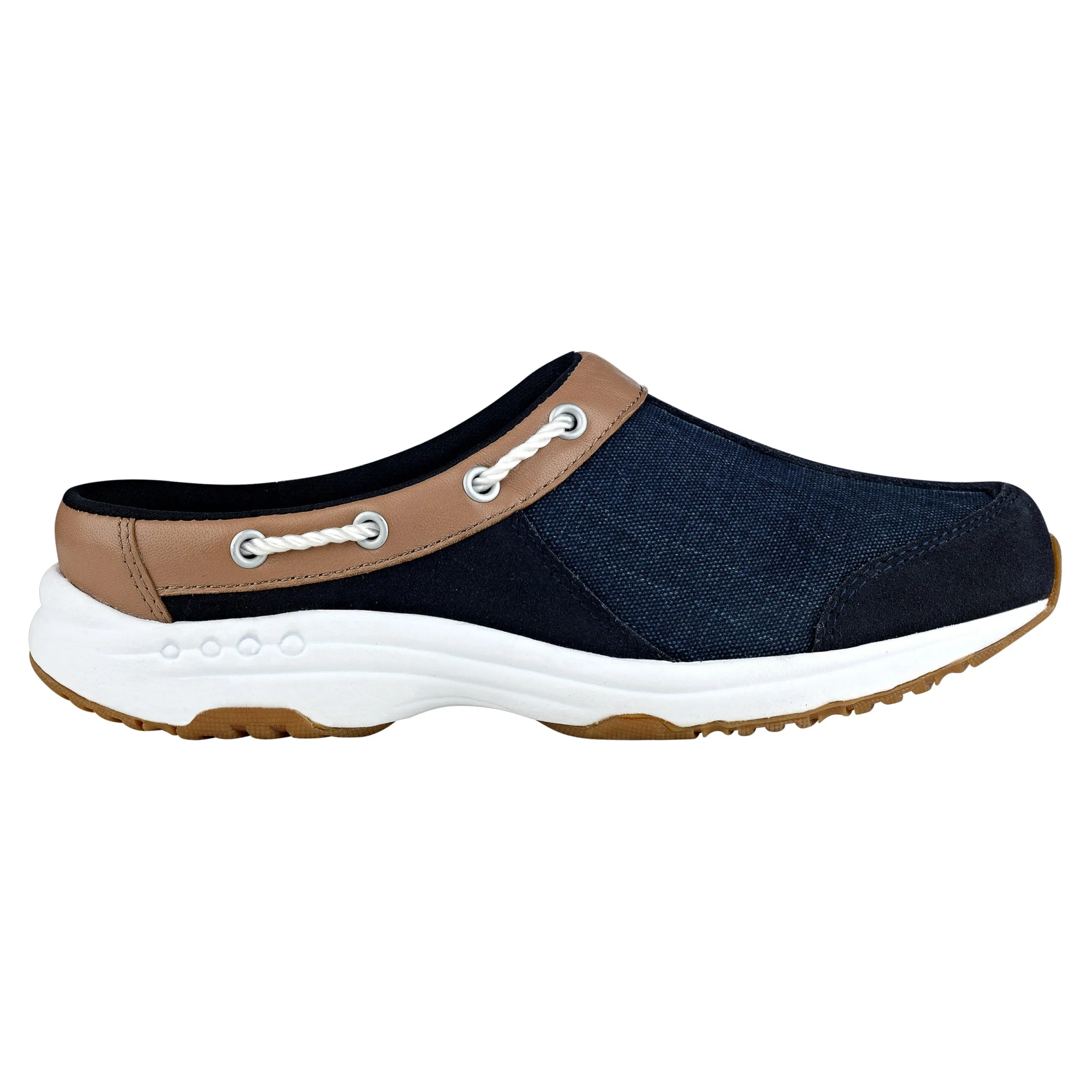 Shop Easy Spirit Travelport Denim Clogs NavyDenim