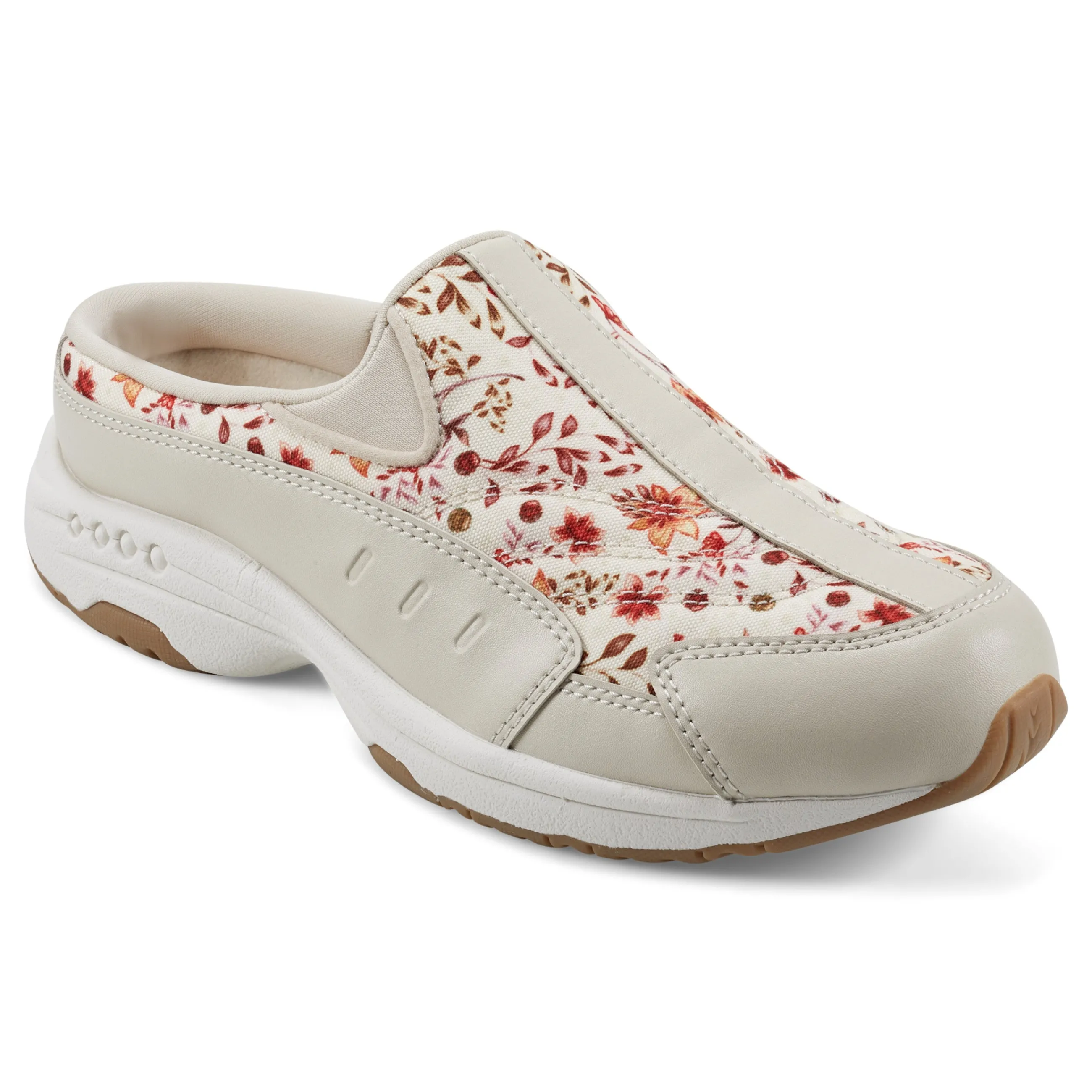 Flash Sale Easy Spirit Traveltime Clogs NaturalPrairieFloral