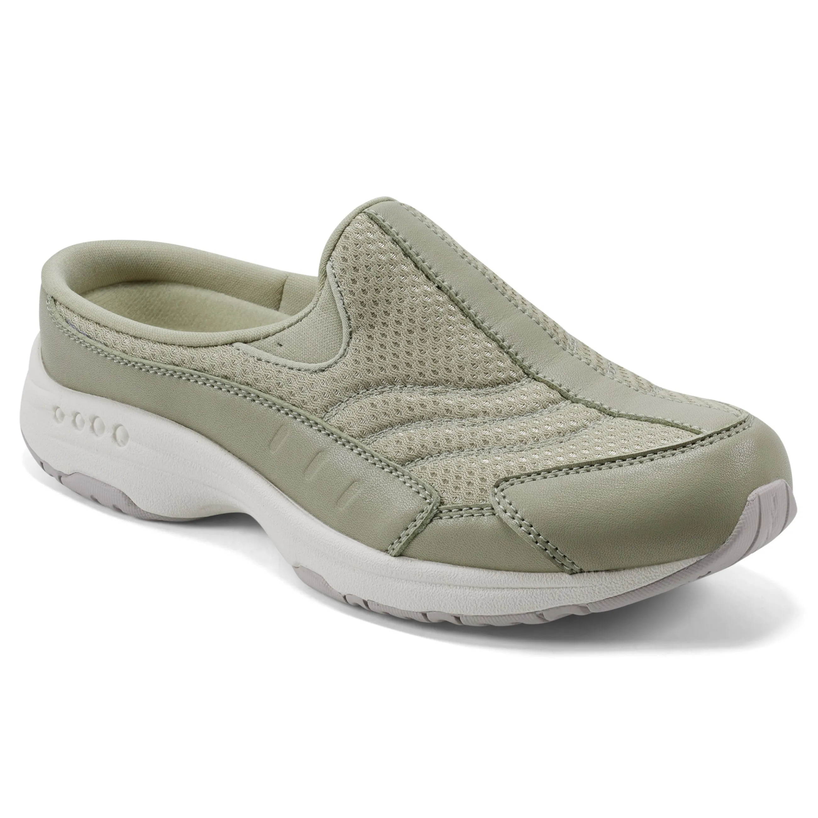 Best Sale Easy Spirit Traveltime Clogs SageGreen