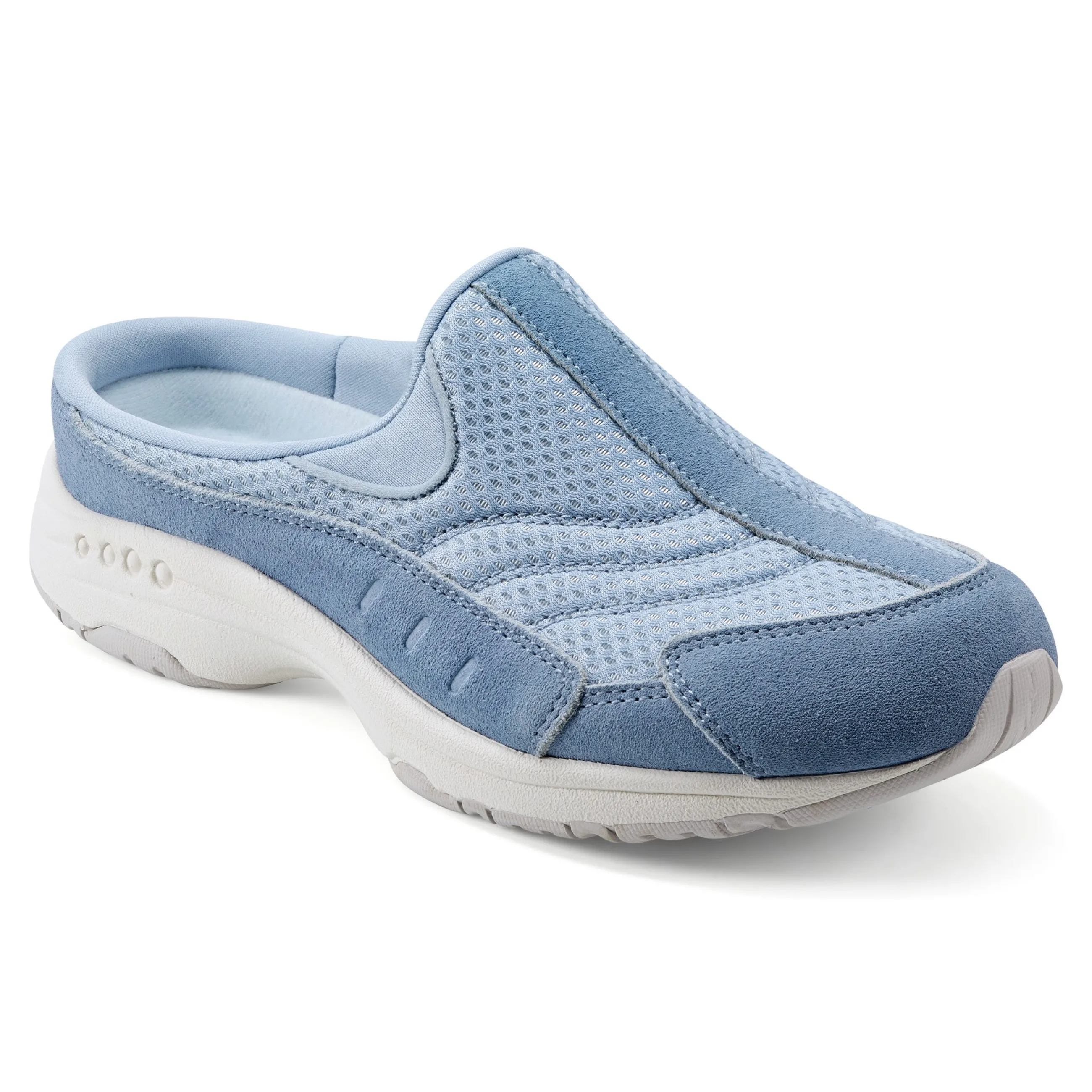 Best Easy Spirit Traveltime Clogs LightCelestialBlueMesh