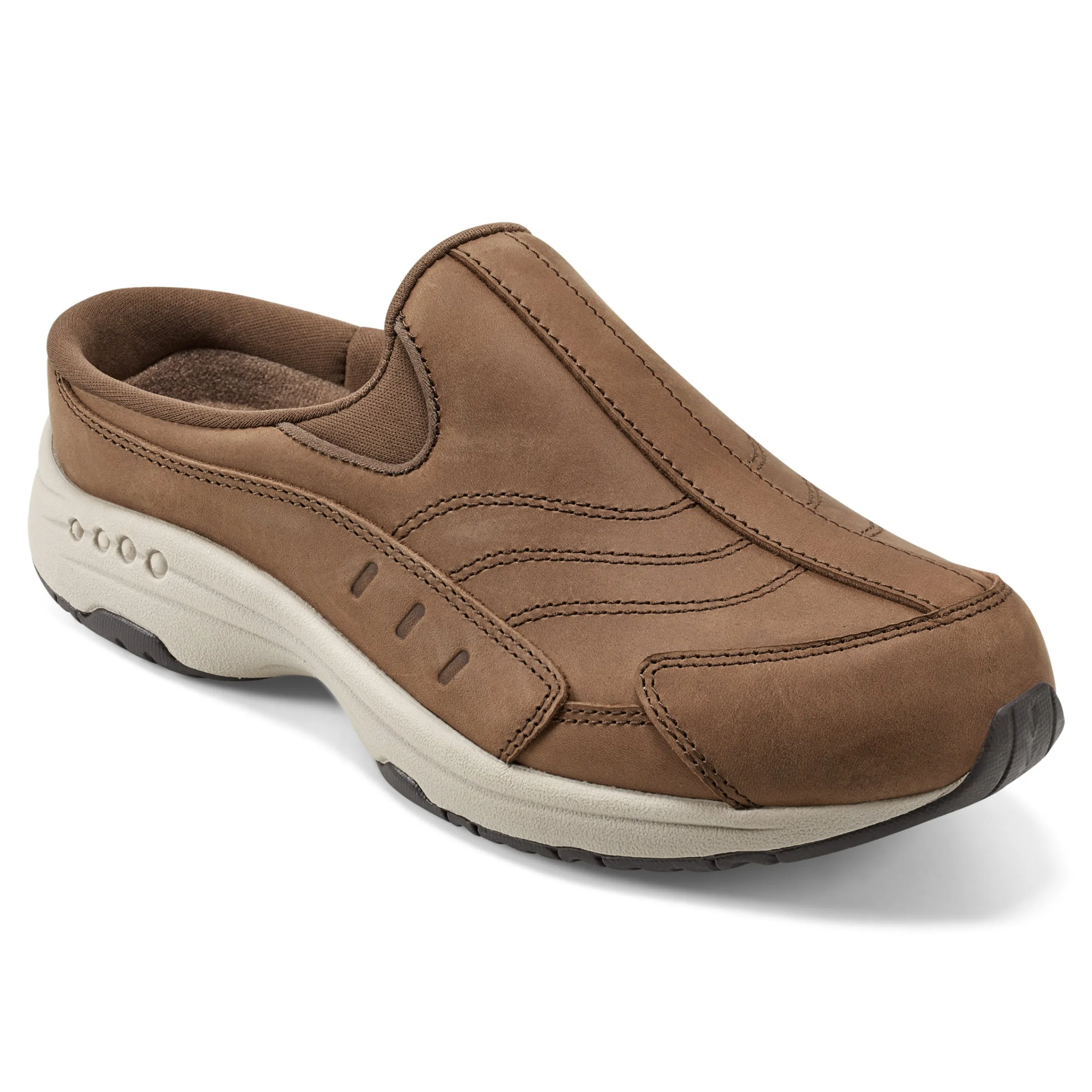 Best Easy Spirit Traveltime Clogs MediumNaturalLeather