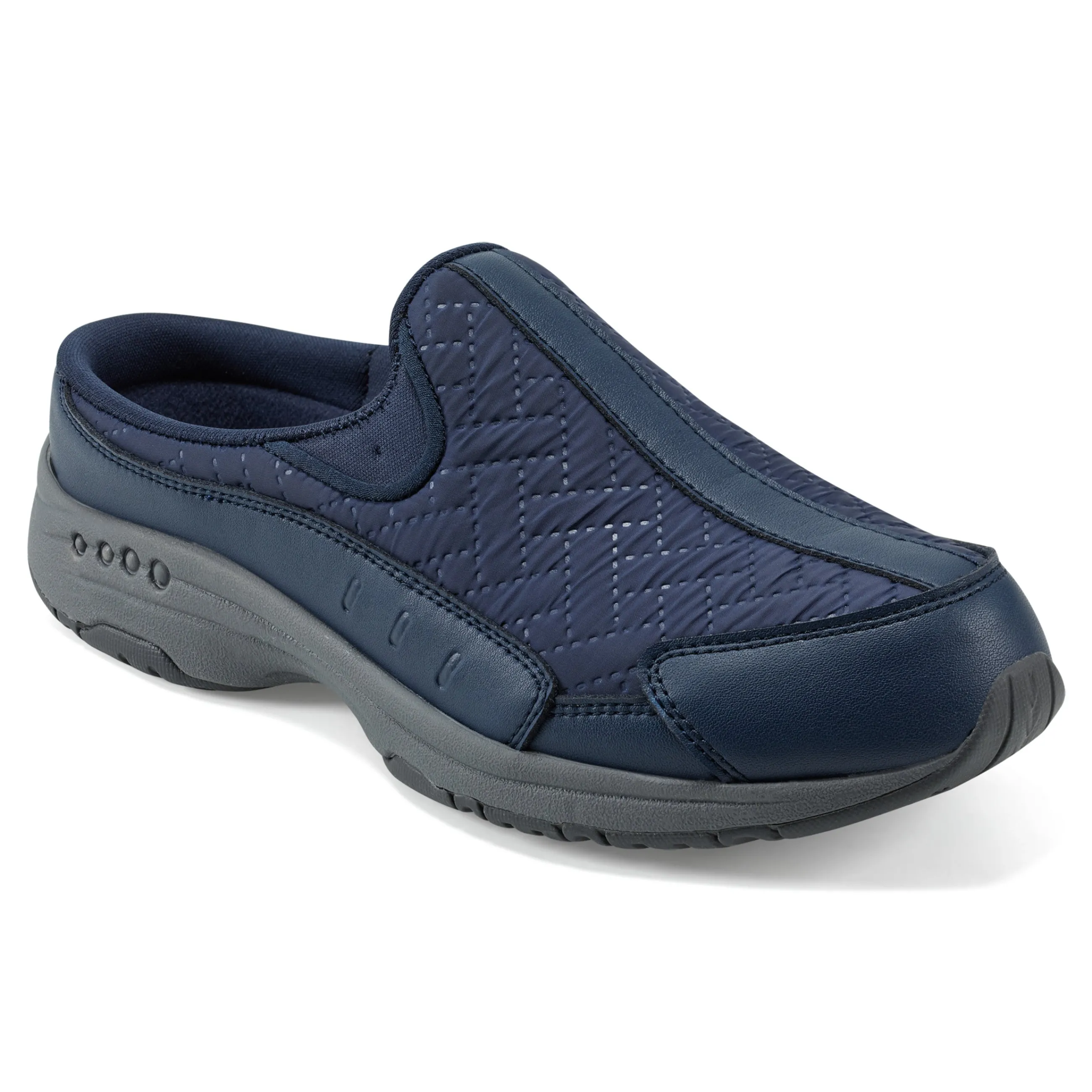 Discount Easy Spirit Traveltime Clogs NavyNylon