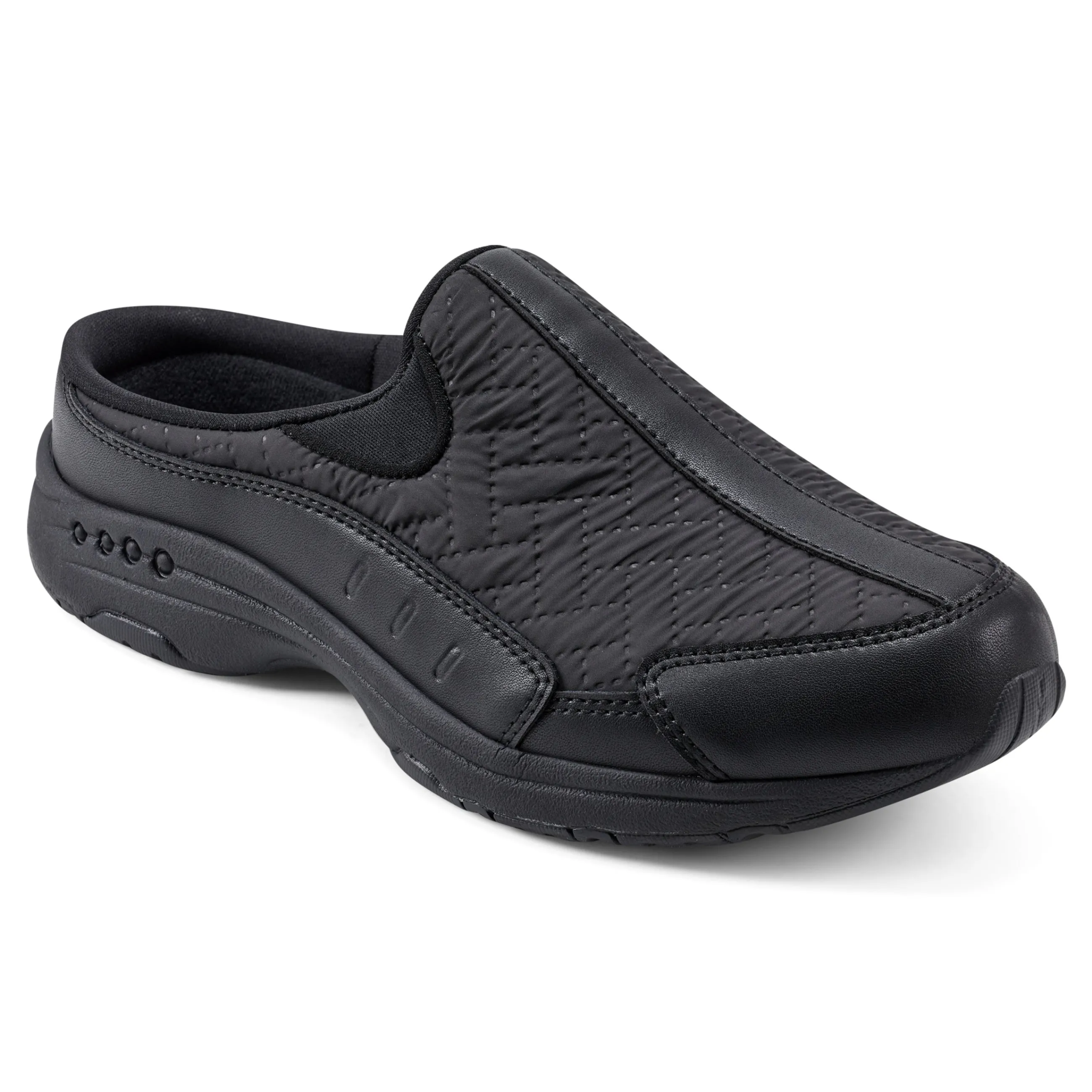 Best Easy Spirit Traveltime Clogs BlackNylon