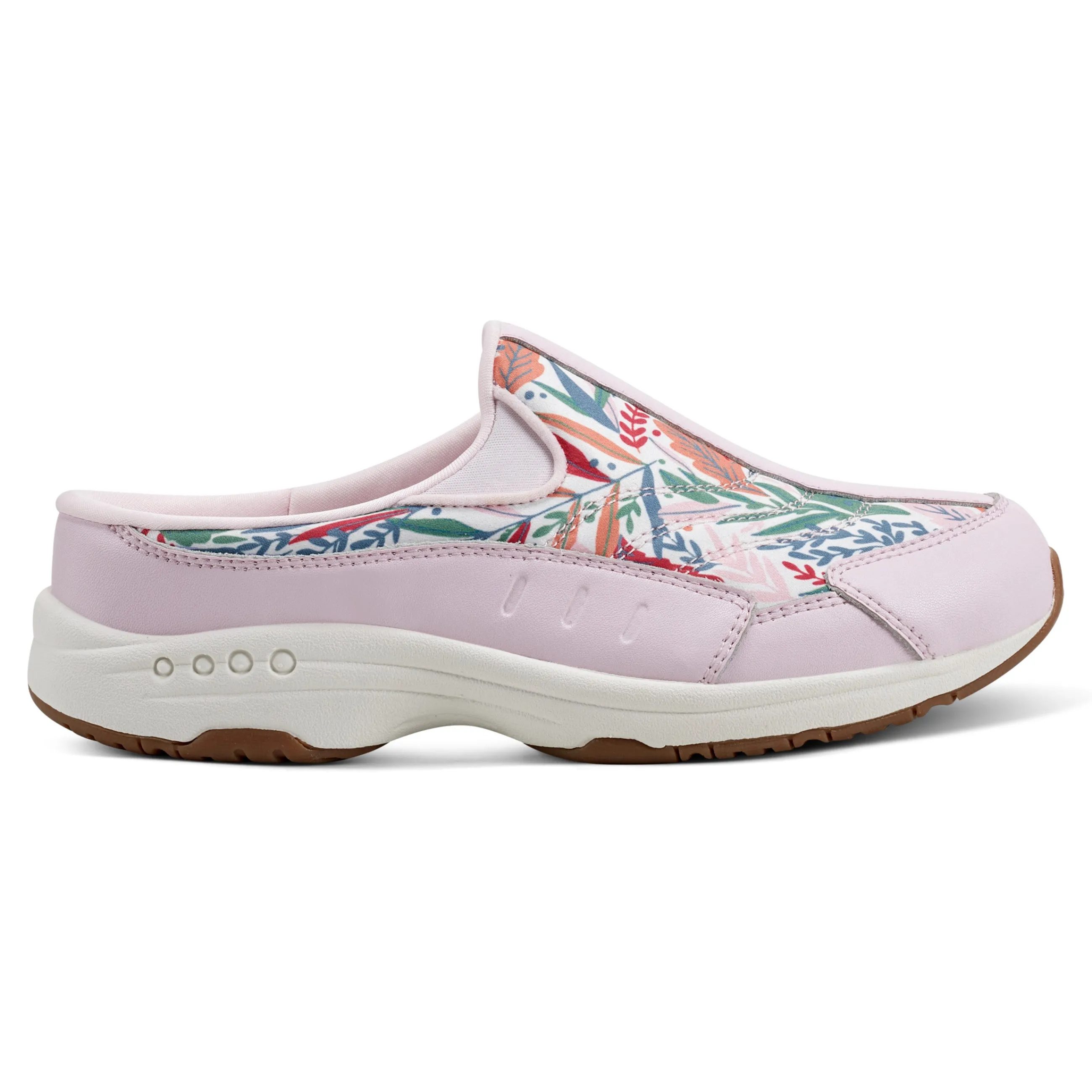 Fashion Easy Spirit Traveltime Clogs PinkTropicalPrint