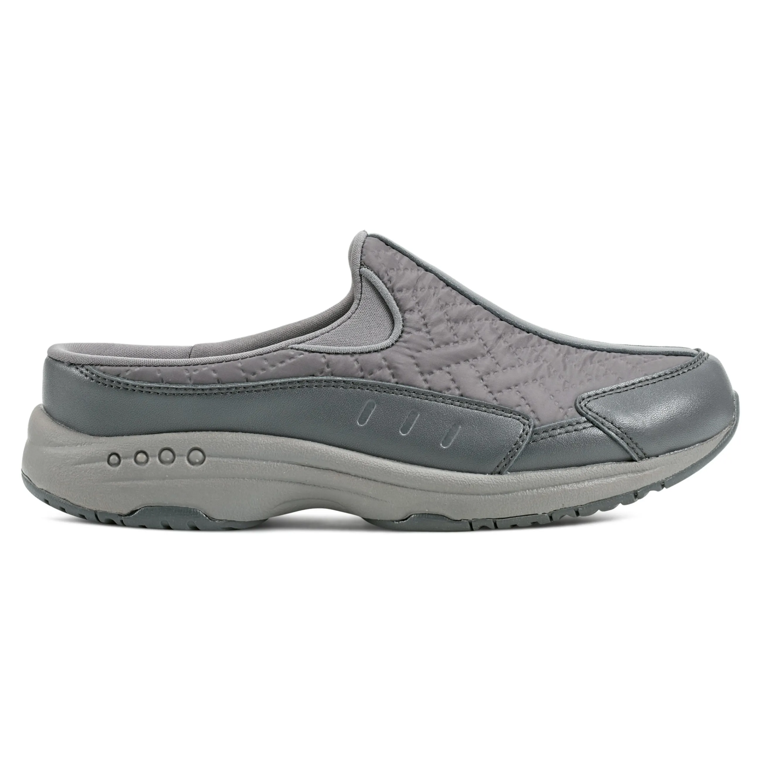 Online Easy Spirit Traveltime Clogs DarkGreyNylon