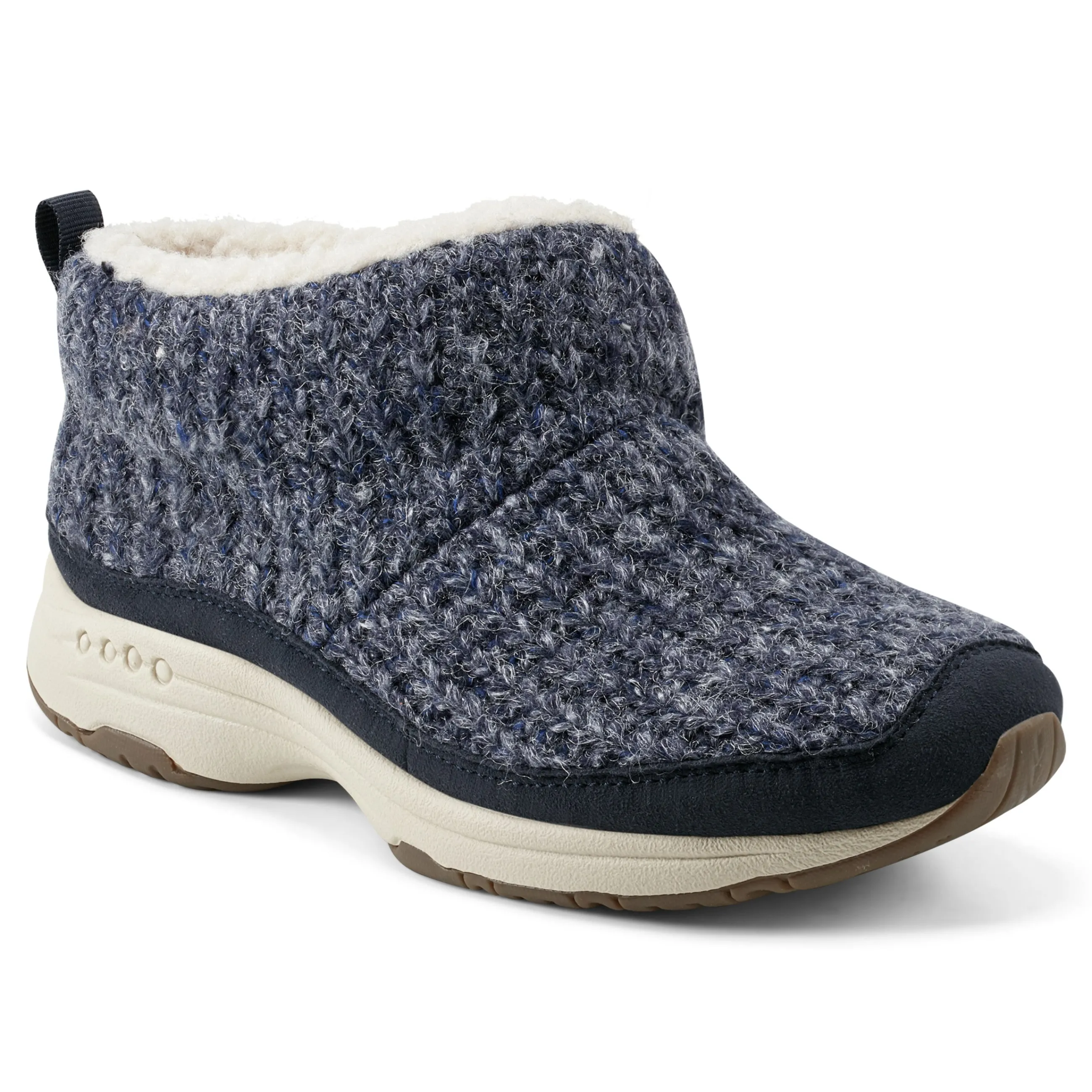 Fashion Easy Spirit Trippin Cozy Booties Navy