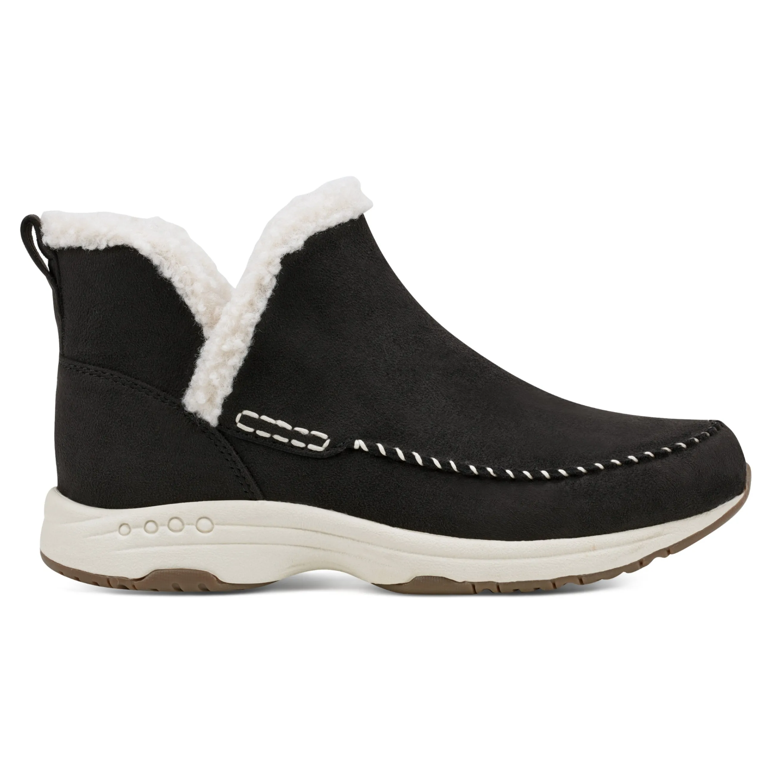 New Easy Spirit Tuva Cozy Booties Black