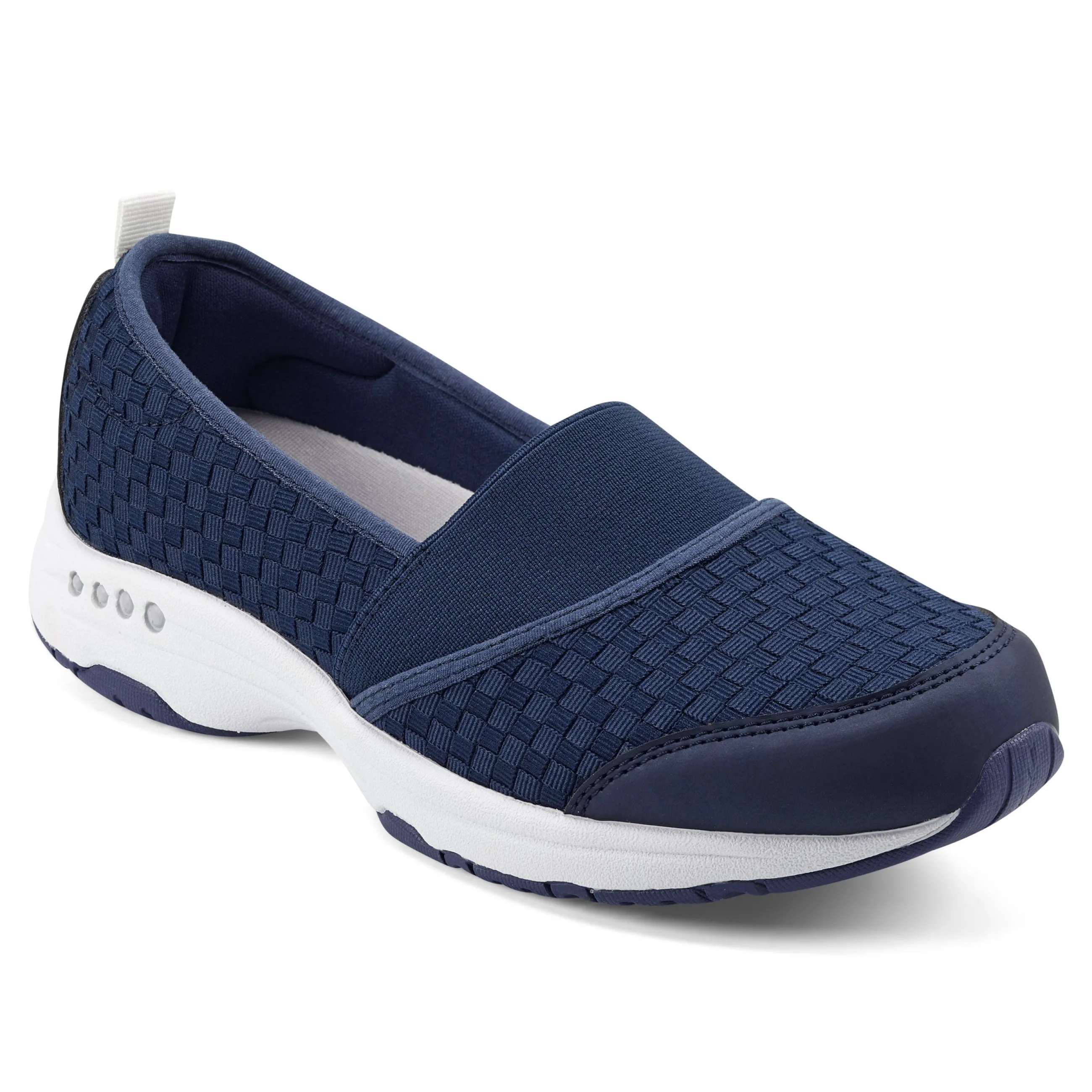 Discount Easy Spirit Twist Slip On Sneakers NavyWoven