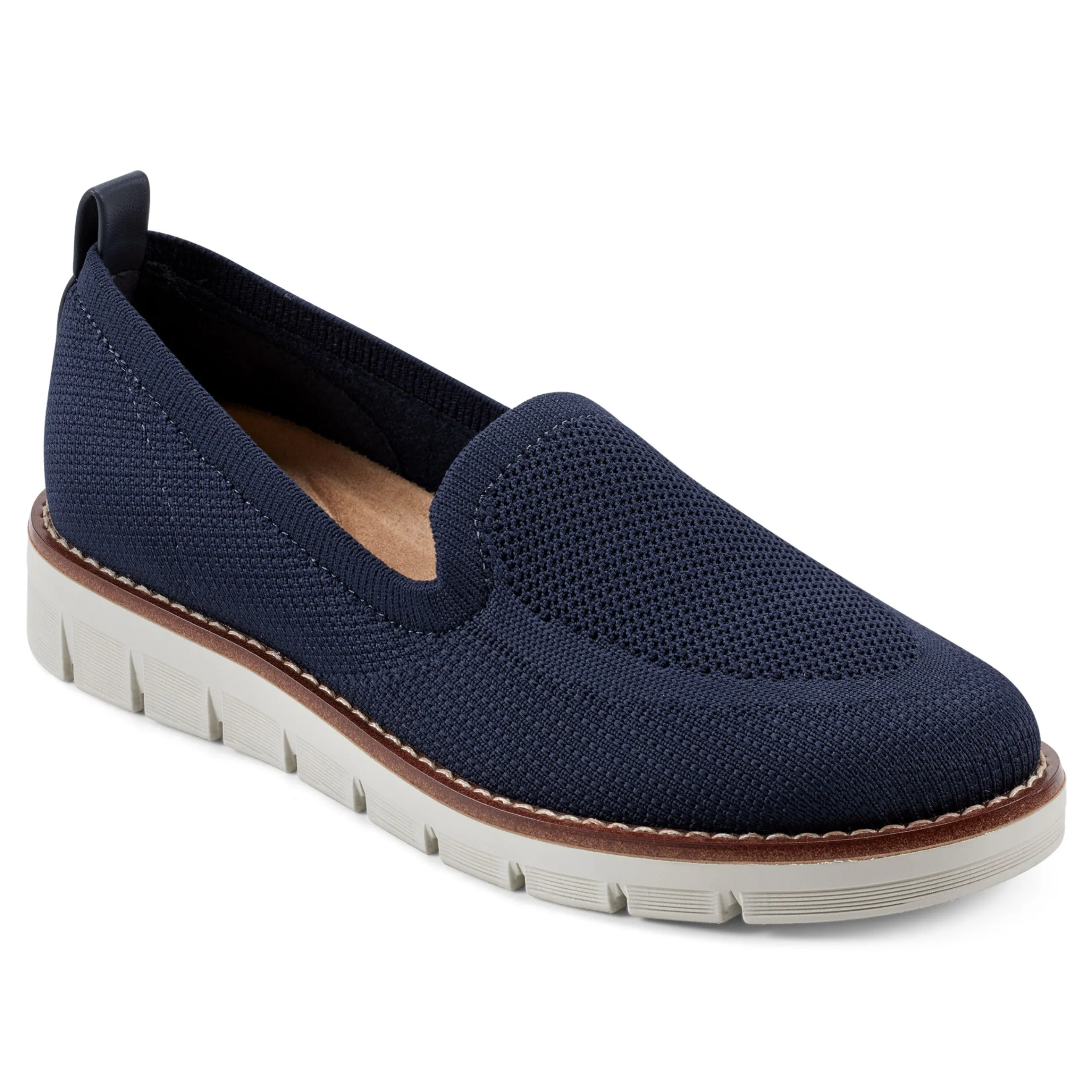 Hot Easy Spirit Valina Casual Slip On Flats Navy