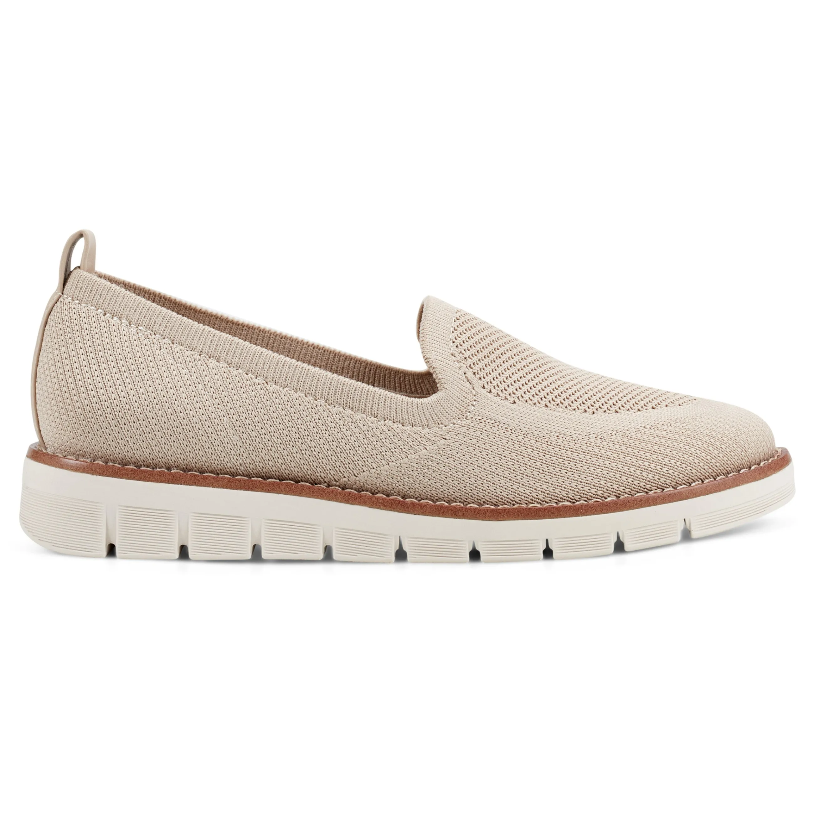 Cheap Easy Spirit Valina Casual Slip On Flats Natural