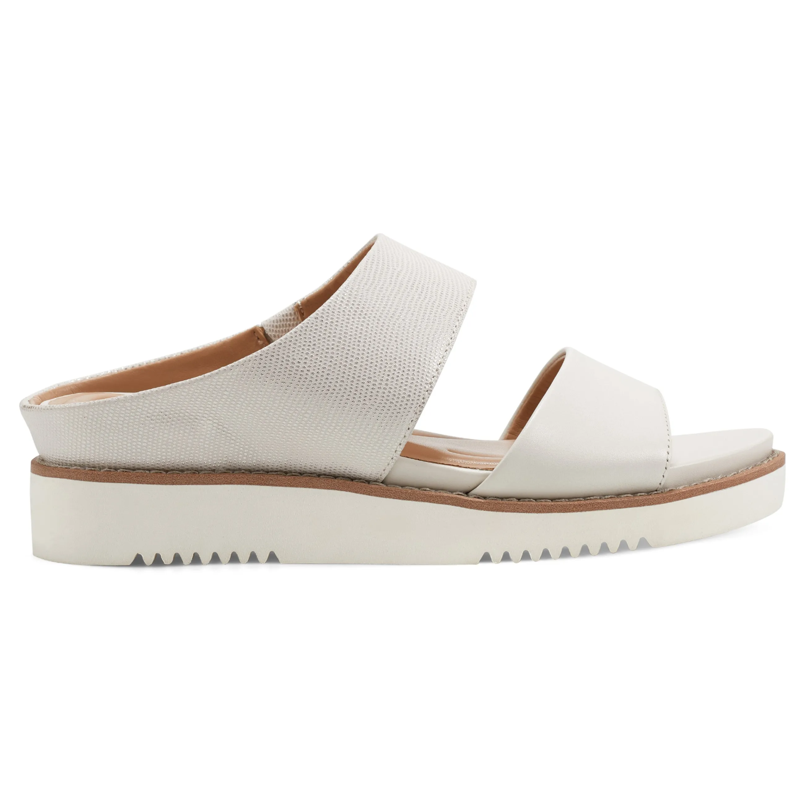 Discount Easy Spirit Wilma Slip On Sandals ChicCream