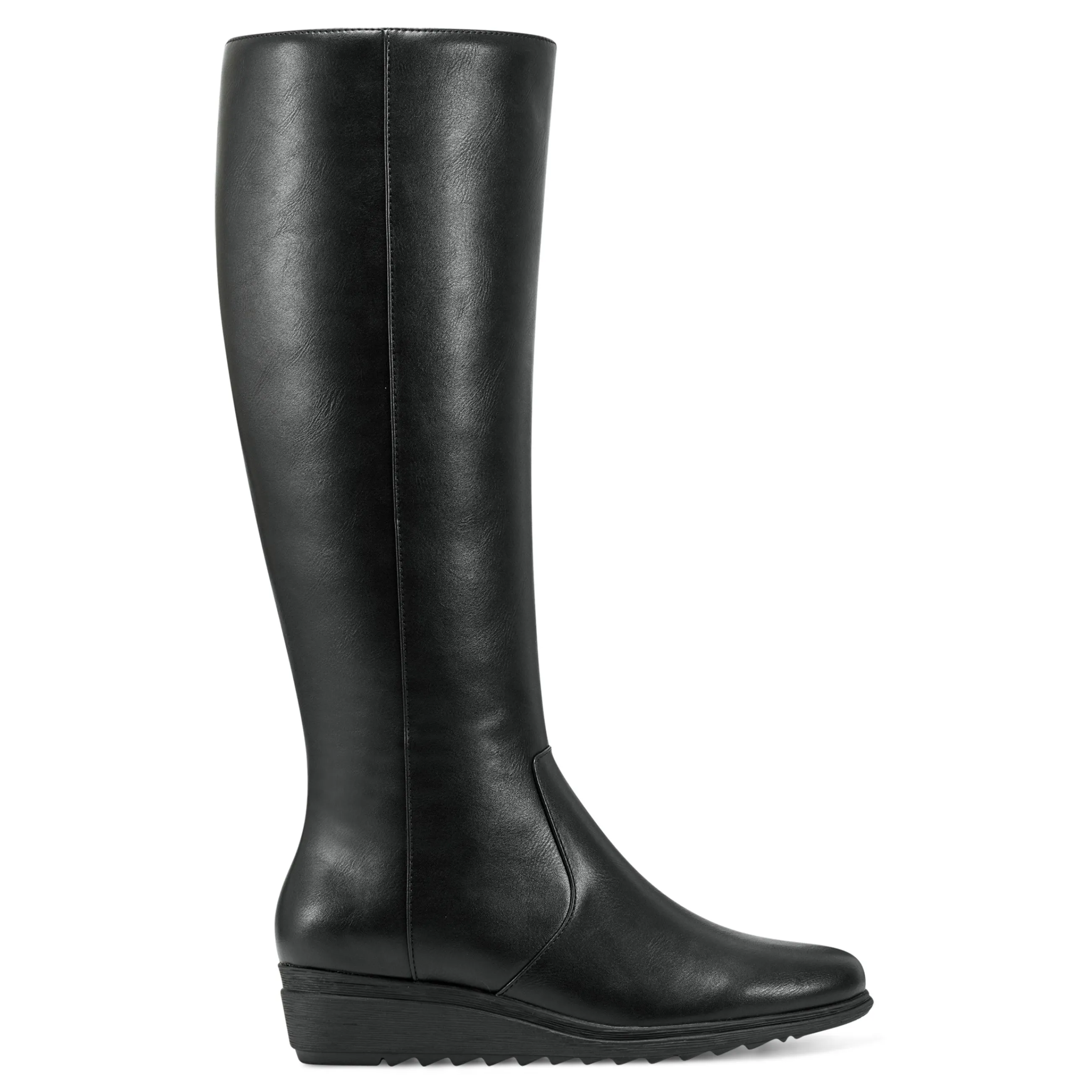 Flash Sale Easy Spirit Yumi Casual Tall Wedge Boots Black